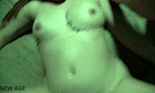 those three natural babes, one redhead and two blondes, are going wild in a threesome with licking and deep fucking 😍