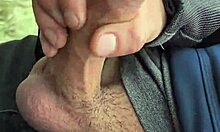 Masturbating Outdoor While Ladies Watch