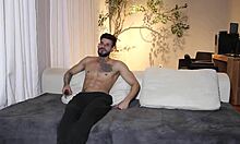 Fucking neighbor hard when she visits with monster cock athletic orgasm swollen pussy fitness tattoo casting first time