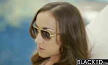 victoria rae, the bored girlfriend, gets bent over for outdoor doggystyle with a massive bbc