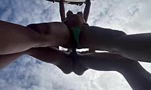 Man, took my friends to the woods for wild latina action!