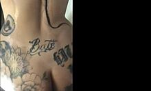 eating girlfriend's hot friend in shower with lots of cum in mouth