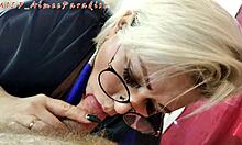 Hot Mature Milf Aimeeparadise Sucks Strong Big Cock