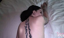 Brunette Lily Thot Rides Fat Cock In Face Fucking And Ass Cumshot Quickie