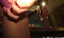 Two Hot European Milfs Give Handjobs And Cum In Restaurant Before Doggy Sex