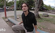 Fake agent records girl flashing at train station