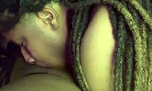 boyfriend's monster cock licks pussy in missionary and riding