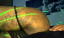 boyfriend's monster cock licks pussy in missionary and riding