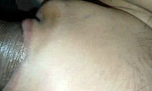 I rubbed and fucked my step sister's smooth pussy with deepthroat and anal