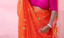 Beautiful Curvy Indian Woman In Saree Part 2