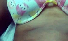 Massage session features teasing licks on black latina's naughty pussy and ass