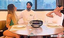 Threesome Prize With Bruninha And Stellar