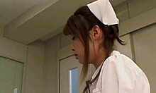 Naughty hot nurse pleasures herself with toys in wild solo session