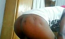 real amateur african couple enjoys intimate moments