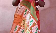 Beautiful Curvy Indian Woman In Saree Part 2