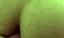 ali allure gets cum all over her pussy lips