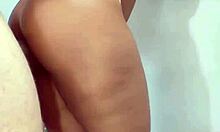 Teen Lets Stepfather Fuck Her Ass Anal Standing, Creampie Inside Gaping Hole