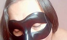 This Mexican stepmom masturbates solo, recording her chubby body for her stepson who loves swingers