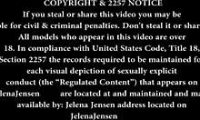 jelena jensen masturbates with dildo and vibrator, fucking her ass and pussy solo