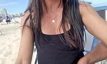 i met a hot guy on tinder for dogging on the beach 😍