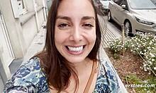 Hey Ana, why you playing with yourself in public like that?