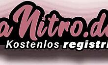 Skinny German student LenaNitro totally enjoys a hot fuck date, cumming hard! 😏