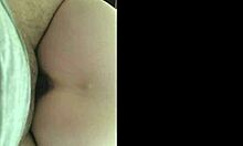 Milf Rides Brown Cock in Homemade Interracial Quickie