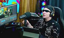 Nymphet Viamms Evaluates Ruan's Cock in Casting and Gives Good Grade