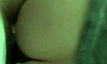 Milf Rides Brown Cock in Homemade Interracial Quickie