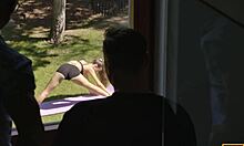 daddy4k teen yogi girl has unforgettable sex with mature father-in-law big dick