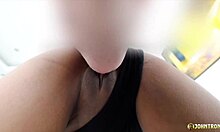 Thai MILF in bodysuit begs for creampie in doggystyle.