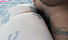 Blonde Wife Blows Santa During Christmas Party Fuck