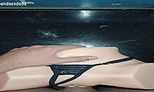 Trailer Candy Usa Una Tanga Negra While Getting Handjob And Creampie In Lingerie