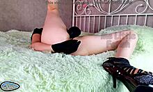 skinny beautiful webcam model gaping ass with anal masturbation for real orgasm 😍