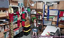 Teen Thief Caught Sucking Dick