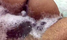 Does this morena love sucking my cock in the motel bathtub? Watch her big ass get fucked!