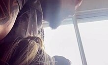 Vi Um Vizinho Me Olhando Fiquei Com Tesao E Chamei O Corno Do Meu Marido Pra Chupar Ele Enquanto O Vizinho Me Olha Qui Delicia