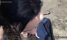 मैंने यह एक्सक्विजिट चेक टीन 18+ को मॉल में उत्तेजित होते देखा फिर वह पीओवी में मुझे चढ़ी, यह कमाल था!