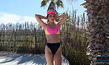 Blonde Teen 18+ Model Kylie Belle Poses With Playboy