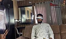 slim baddie with small waist teases and fucks bbc passionately