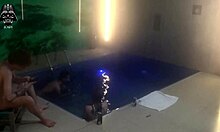 Threesome With Friends In Motel Pool Part 1