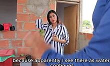 Plumber Fucks Me While Husband Away, Fills Pipe with Cum