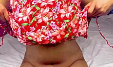 my indian stepsister moans drinking monster cum load