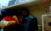 Boss's son sneaking in while I'm working for some taboo fun