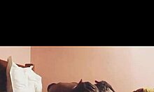 Latina Brunette MILF Bent Over For Big Black Cock Fingering