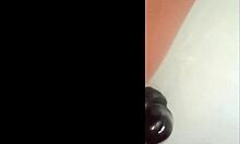 My shaved latina pussy enjoys a nice dildo