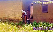 African BBW bends over for intense doggy style pounding with big black cock.