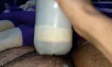 Watch This Arab Guy Wank His Big Cock On A Cold Night!