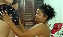 Foreplay And Humping With Two Latina Lesbians