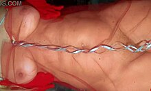 Hey, merry christmas with sexy mature lady's curves, natural tits, big ass, wet hairy pussy!